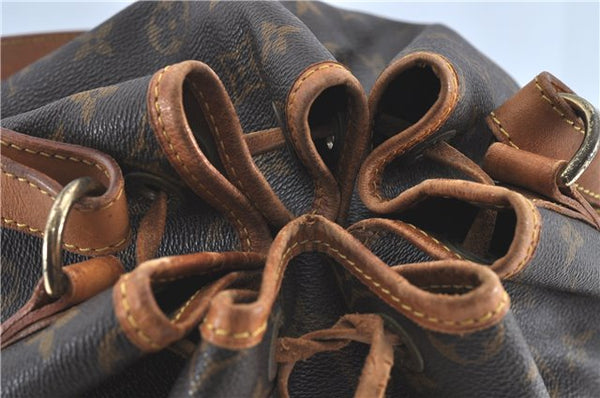 Authentic Louis Vuitton Monogram Noe Shoulder Bag M42224 LV H6630