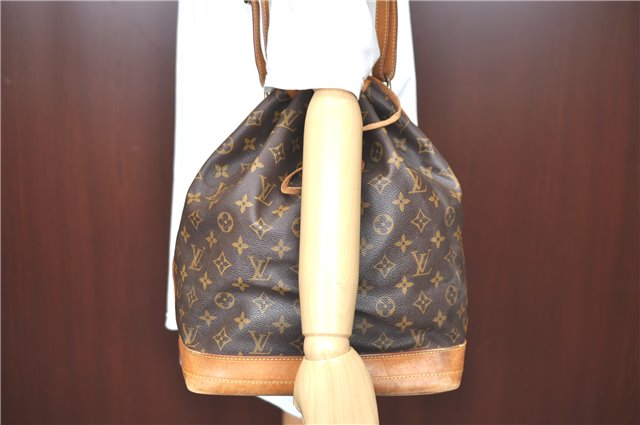 Authentic Louis Vuitton Monogram Noe Shoulder Bag M42224 LV H6630