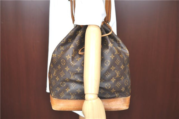 Authentic Louis Vuitton Monogram Noe Shoulder Bag M42224 LV H6630
