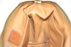 Authentic CELINE Macadam Blason Clutch Hand Bag Pouch PVC Leather Brown H6641