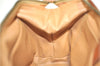 Authentic CELINE Macadam Blason Clutch Hand Bag Pouch PVC Leather Brown H6641