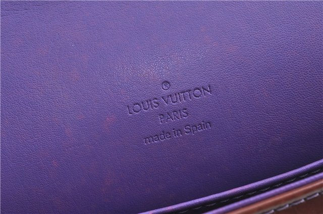 Auth Louis Vuitton Vernis Thompson Street Shoulder Bag Brown Ｍ91095 LV H6642