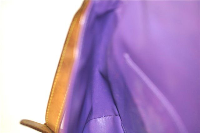 Auth Louis Vuitton Vernis Thompson Street Shoulder Bag Brown Ｍ91095 LV H6642