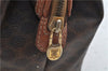 Authentic CELINE Macadam Blason Clutch Hand Bag Pouch PVC Leather Brown H6644
