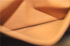 Authentic CELINE Macadam Blason Clutch Hand Bag Pouch PVC Leather Brown H6644
