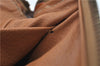 Authentic CELINE Macadam Blason Clutch Hand Bag Pouch PVC Leather Brown H6644