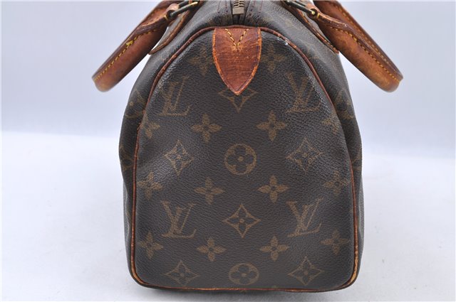 Authentic LOUIS VUITTON Monogram Speedy 25 Hand Bag M41528 LV H6658