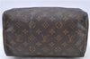 Authentic LOUIS VUITTON Monogram Speedy 25 Hand Bag M41528 LV H6658