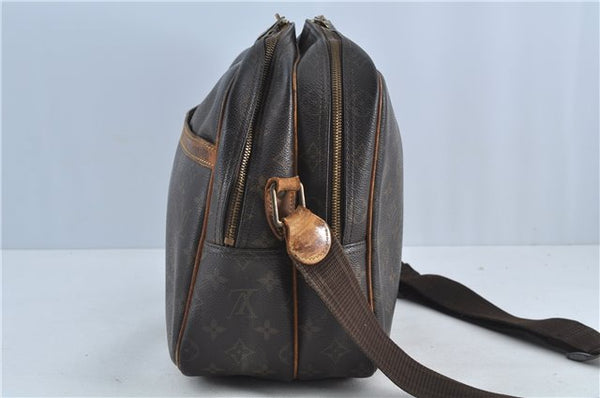 Auth Louis Vuitton Monogram Reporter GM Shoulder Cross Waist bag M45252 LV H6677