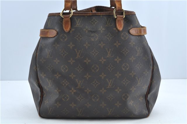 Authentic Louis Vuitton Monogram Batignolles Vertical Tote Bag M51153 LV H6679