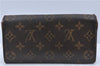 Authentic Louis Vuitton Monogram Portefeuille Sarah Purse Wallet M61734 LV H6682