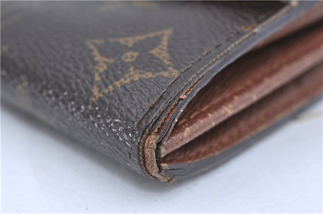 Authentic Louis Vuitton Monogram Portefeuille Sarah Purse Wallet M61734 LV H6682