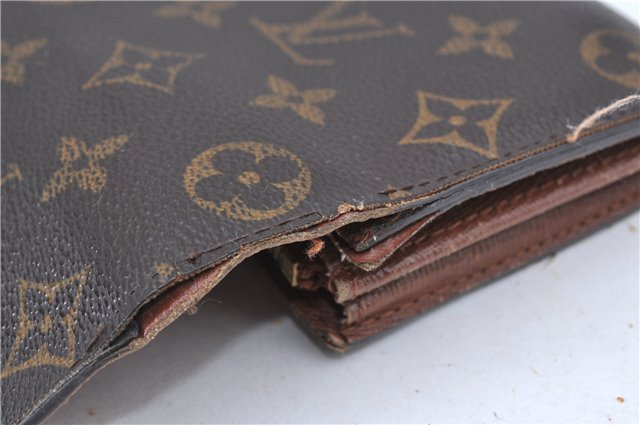 Authentic Louis Vuitton Monogram Portefeuille Sarah Purse Wallet M61734 LV H6682