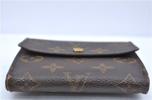 Auth Louis Vuitton Monogram Porte Monnaie Billet Carte Credit M61652 LV H6683