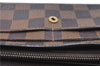 Authentic Louis Vuitton Damier Portefeuille Sarah Purse Wallet N61734 LV H6684