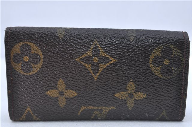 Authentic Louis Vuitton Monogram Multicles 4 Four Hooks Key Case M62631 LV H6688