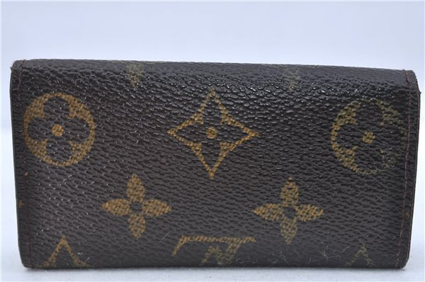 Authentic Louis Vuitton Monogram Multicles 4 Four Hooks Key Case M62631 LV H6688