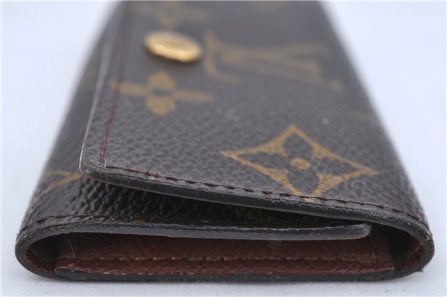 Authentic Louis Vuitton Monogram Multicles 4 Four Hooks Key Case M62631 LV H6688