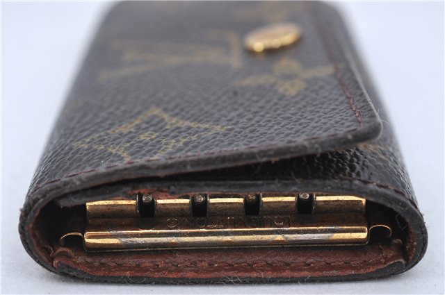 Authentic Louis Vuitton Monogram Multicles 4 Four Hooks Key Case M62631 LV H6688