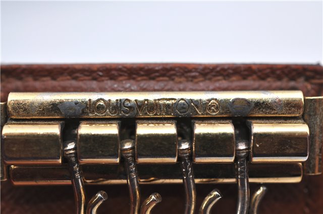 Authentic Louis Vuitton Monogram Multicles 4 Four Hooks Key Case M62631 LV H6688