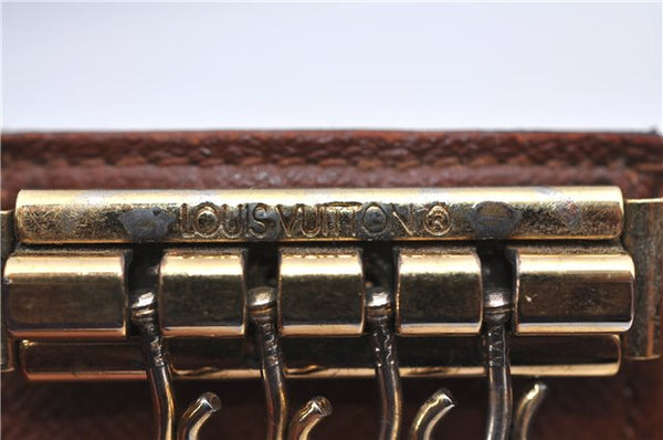 Authentic Louis Vuitton Monogram Multicles 4 Four Hooks Key Case M62631 LV H6688