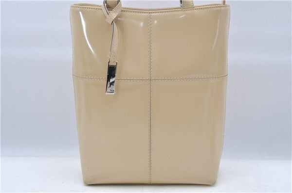 Authentic GUCCI 2Way Shoulder Cross Body Hand Bag Leather Beige H6690