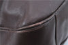 Authentic GUCCI Bamboo 2Way Shoulder Hand Bag Leather Brown H6692