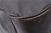 Authentic GUCCI Bamboo 2Way Shoulder Hand Bag Leather Brown H6692