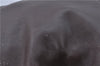 Authentic GUCCI Bamboo 2Way Shoulder Hand Bag Leather Brown H6692