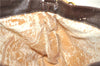 Authentic GUCCI Bamboo 2Way Shoulder Hand Bag Leather Brown H6692