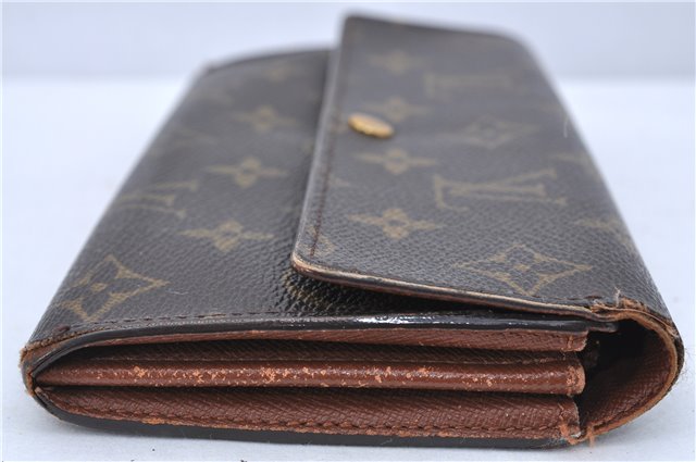 Authentic Louis Vuitton Monogram Portefeuille Sarah Purse Wallet M61734 LV H6695