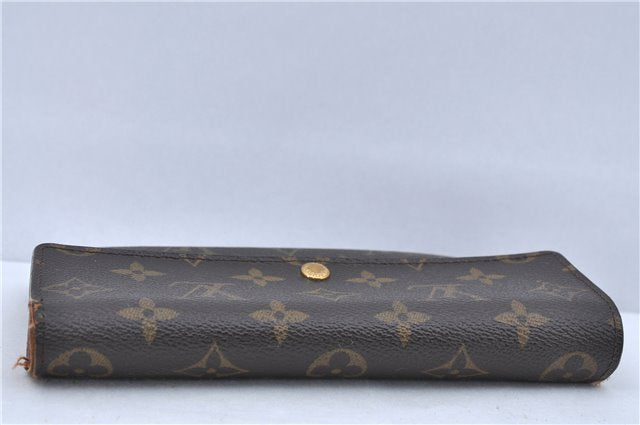 Authentic Louis Vuitton Monogram Portefeuille Sarah Purse Wallet M61734 LV H6695