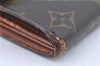 Authentic Louis Vuitton Monogram Portefeuille Sarah Purse Wallet M61734 LV H6695