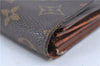 Authentic Louis Vuitton Monogram Portefeuille Sarah Purse Wallet M61734 LV H6695