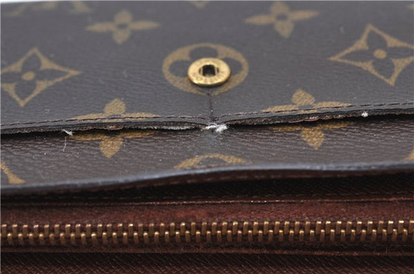 Authentic Louis Vuitton Monogram Portefeuille Sarah Purse Wallet M61734 LV H6695