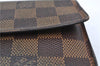 Authentic Louis Vuitton Damier Portefeuille International Wallet N61217 LV H6708