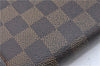 Authentic Louis Vuitton Damier Portefeuille International Wallet N61217 LV H6708