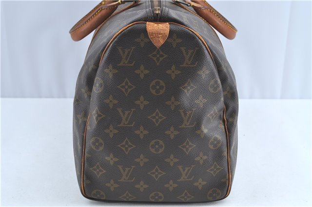 Authentic Louis Vuitton Monogram Keepall 45 Boston Bag M41428 LV H6709