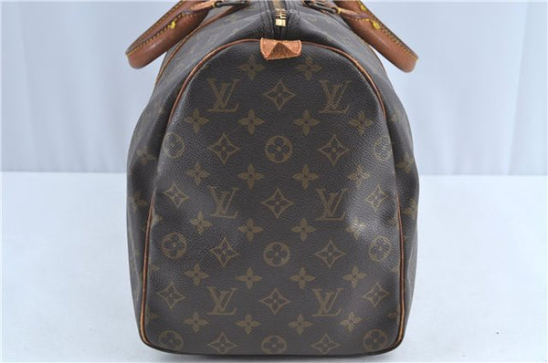 Authentic Louis Vuitton Monogram Keepall 45 Boston Bag M41428 LV H6709