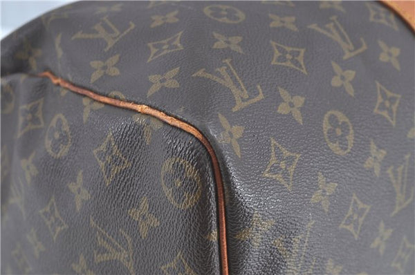 Authentic Louis Vuitton Monogram Keepall 45 Boston Bag M41428 LV H6709