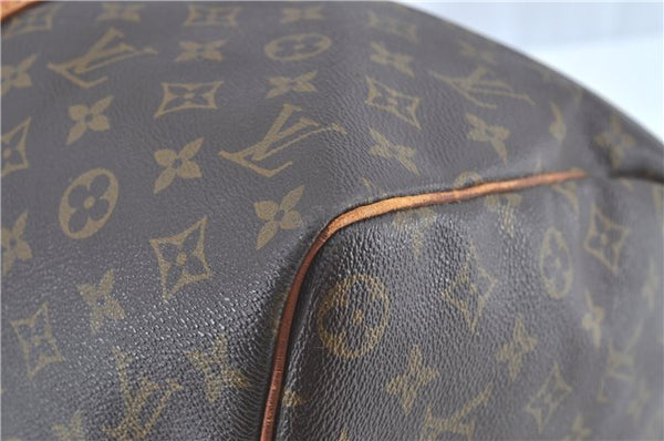 Authentic Louis Vuitton Monogram Keepall 45 Boston Bag M41428 LV H6709