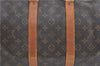 Authentic Louis Vuitton Monogram Keepall 45 Boston Bag M41428 LV H6709