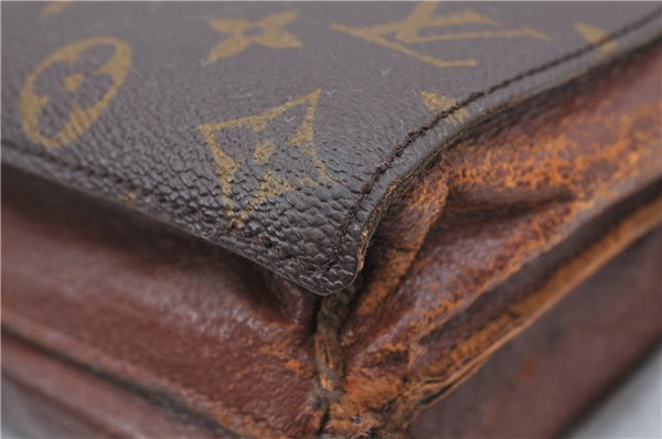 Auth Louis Vuitton Monogram Enghien Shoulder Cross Body Bag Old Model LV H6715