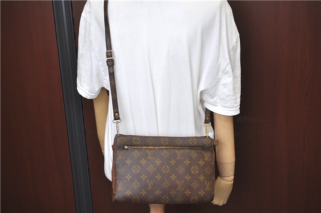 Auth Louis Vuitton Monogram Enghien Shoulder Cross Body Bag Old Model LV H6715