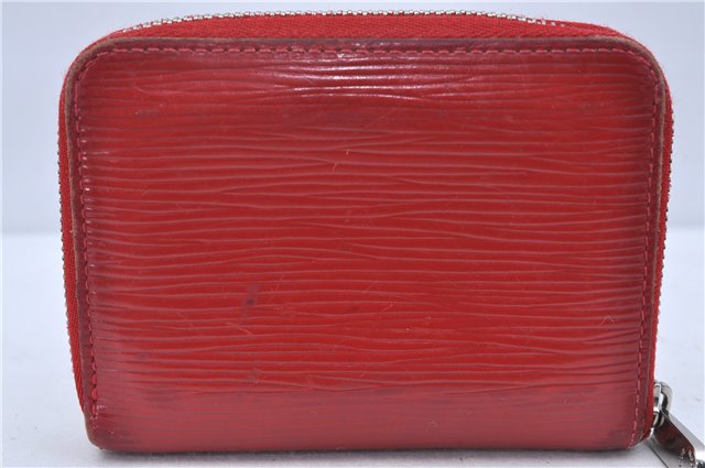 Authentic Louis Vuitton Epi Zippy Coin Purse Wallet Red M60720 LV H6720