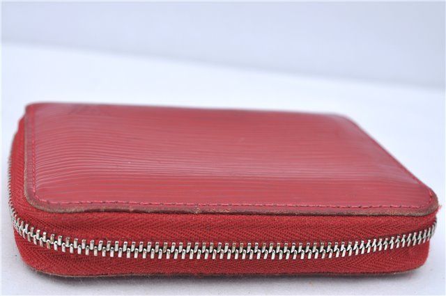 Authentic Louis Vuitton Epi Zippy Coin Purse Wallet Red M60720 LV H6720