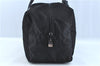 Authentic PRADA Nylon Tessuto Travel Boston Bag Black H6725