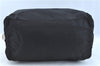 Authentic PRADA Nylon Tessuto Travel Boston Bag Black H6725