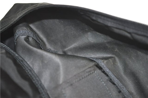 Authentic PRADA Nylon Tessuto Travel Boston Bag Black H6725