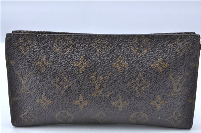 Authentic Louis Vuitton Monogram Pouch For Bucket GM LV Junk H6733